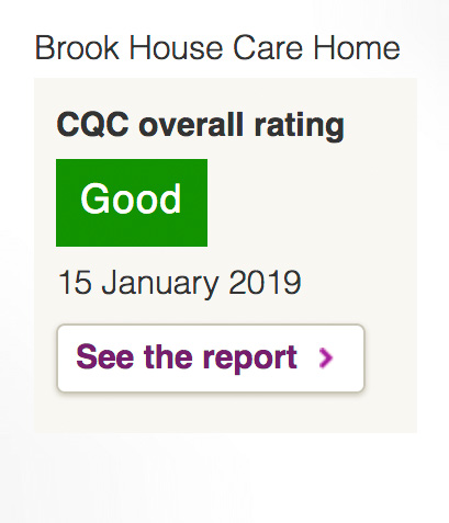 Quality Commission rating