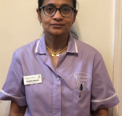 Geetha Warriar - Health Care Assistant (June 2021)