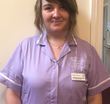 Jade Hill - Health Care Assistant (August 2021)